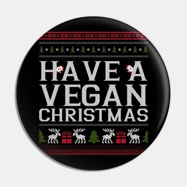 Have a Merry Vegan Christmas, Vegan Gifts 2023, 2024, Vegan Christmas Gifts Pin by KindWanderer