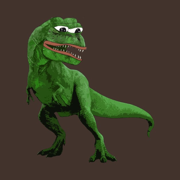 The Rare Pepesaurus by dogeandpepe