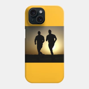 Jogging with friend Phone Case