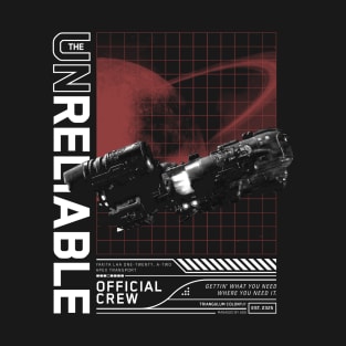 Unreliable Space Vessel T-Shirt