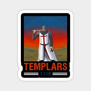 Knights Templar Magnet