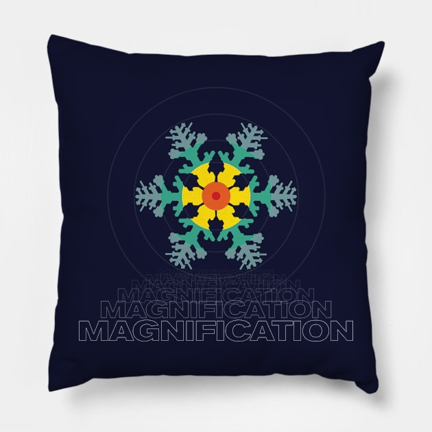MAGNIFICATION! Pillow by Heyday Threads