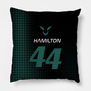 Lewis Hamilton 44 - Retro Design Pillow