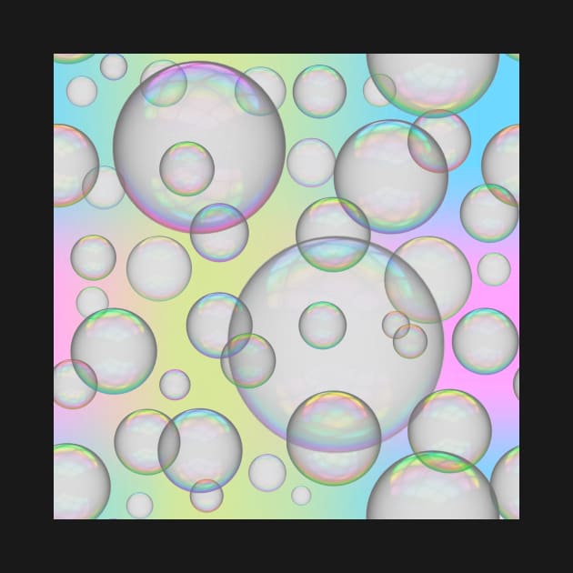 Iridescent Soap Bubbles by dinaaaaaah