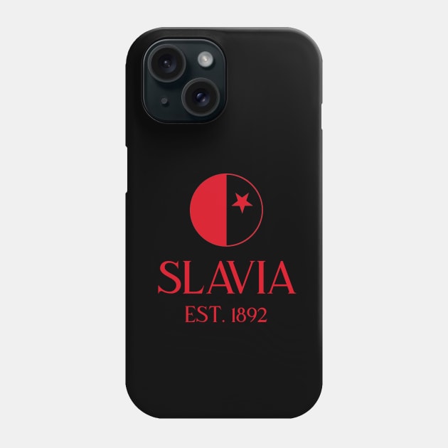 Slavia Praha Phone Case by VRedBaller