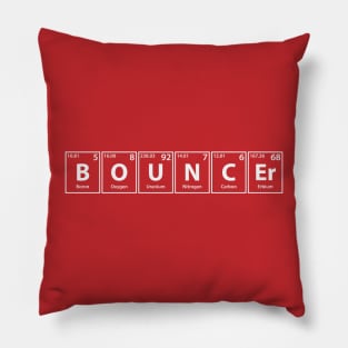 Bouncer (B-O-U-N-C-Er) Periodic Elements Spelling Pillow