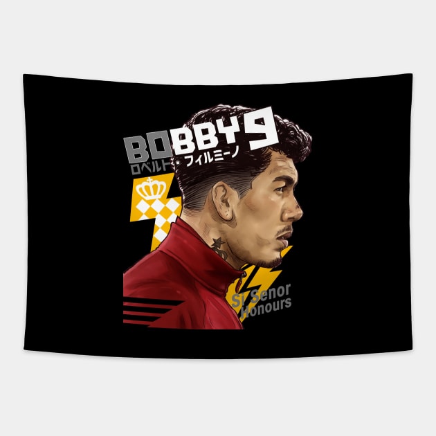 bobby firmino Tapestry by cattafound