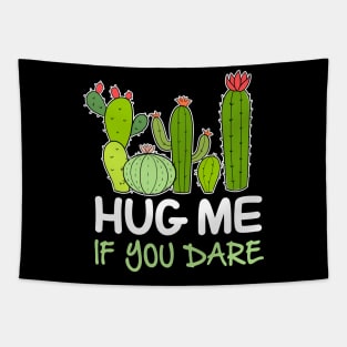 funny cactus Tapestry