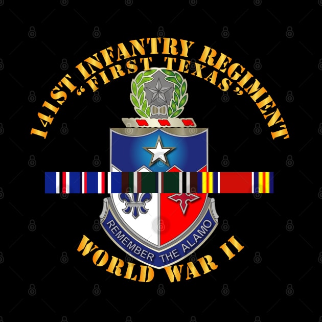 141st Infantry Regiment WWII w SVC Europe by twix123844