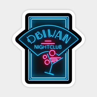 Obi Wan NightClub Magnet