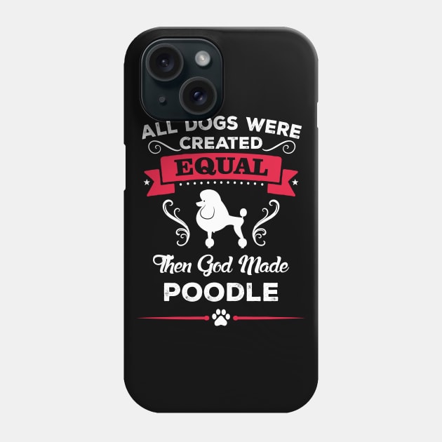 Poodle Phone Case by Republic Inc