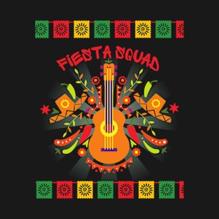 fiesta squad Cinco de mayo T-Shirt