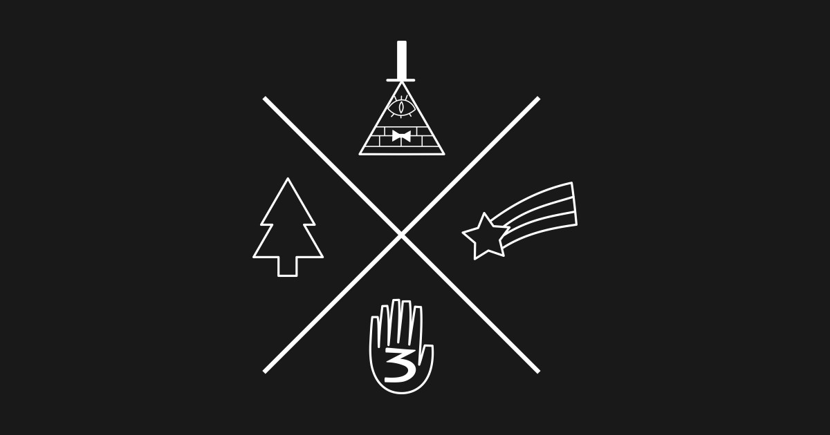 Gravity Falls Symbols Png