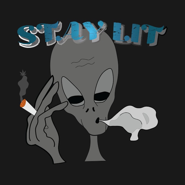 Alien "Stay Lit" by GetHy