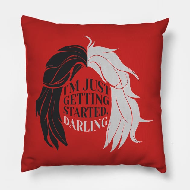 Cruella De Vil - Villains Quotes Pillow by MIST3R