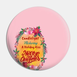 Christmas Holiday Glow: Candlelight Kiss Pin