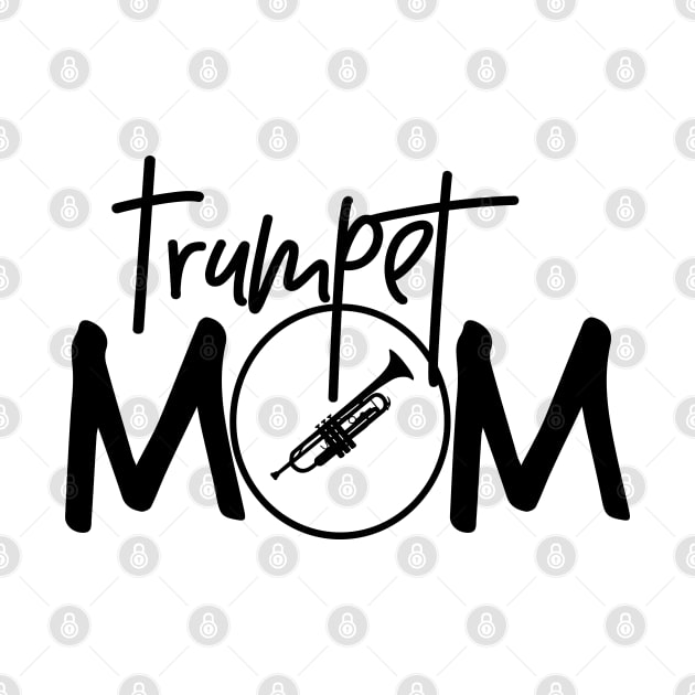 Marching Band - Funny Trumpet Mom Gift by DnB