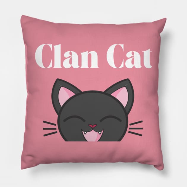 Clan Cat - Jim Shrapshire Meow Pillow by We Love Pop Culture