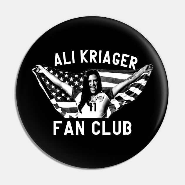 Ali Krieger Fan Club Pin by Regx Food Cosmic