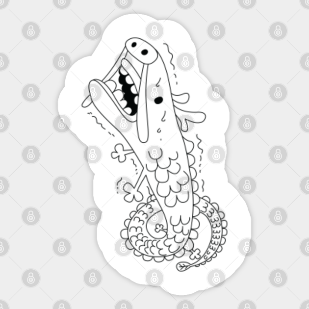One Piece Ryuunosuke Zou One Piece Sticker Teepublic