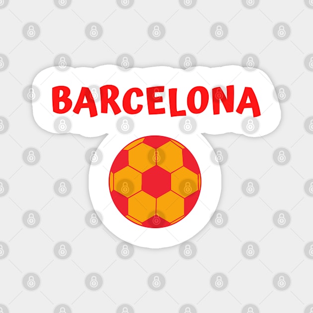 Barcelona Soccer Magnet by SoccerOrlando