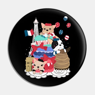 bulldog french pastry buildings Pin