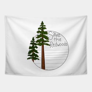 Save the Redwoods Tapestry