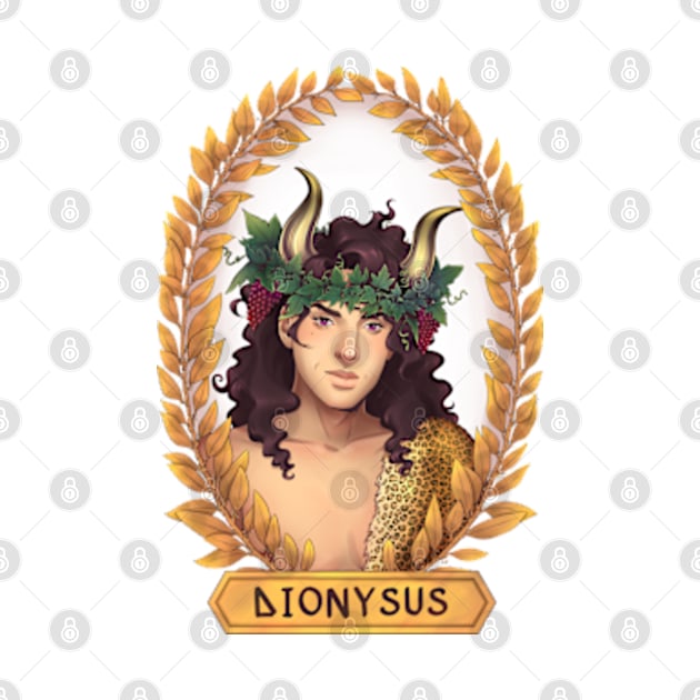 Dionysus Greek God Classic Version Greek Mythology by Tati Seol