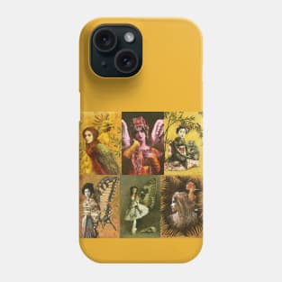 Vintage Decorative Figure Illustrations Phone Case