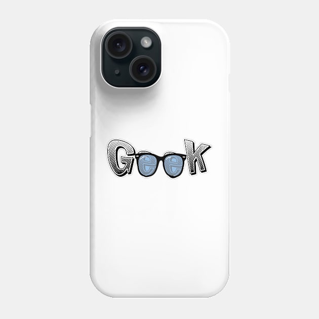 geek glasses, geek style Phone Case by jeshiolip