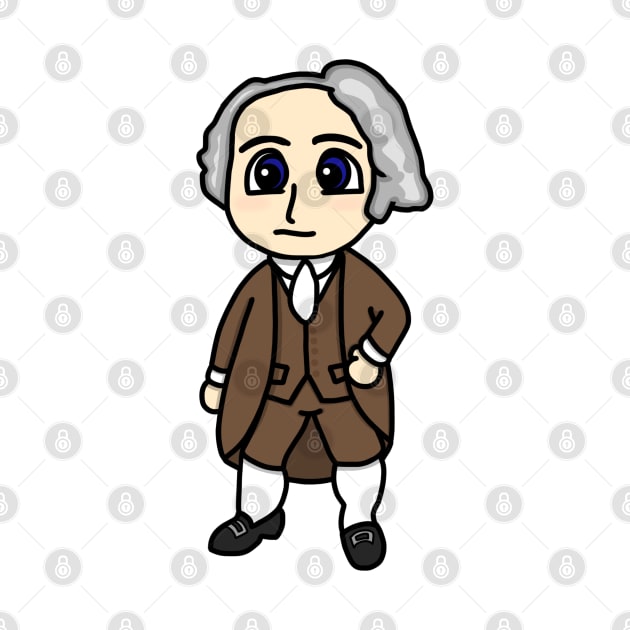 Chibi John Adams (Large Print) by Aeriskate