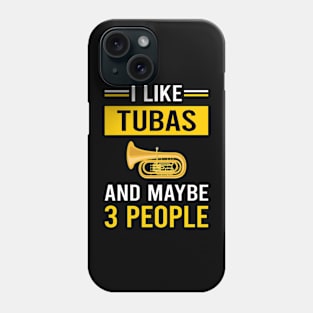3 People Tuba Phone Case