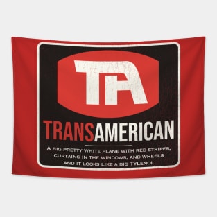 Trans American Airlines Tapestry