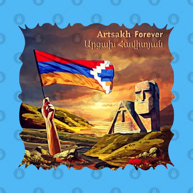 Artsakh Forever Արցախ հավիտյան by doniainart