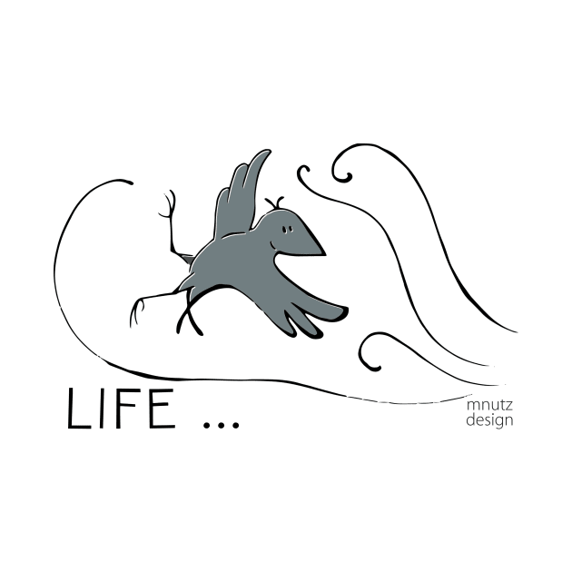 Wordplay - urban crow - LIFE by mnutz