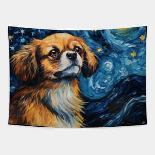 Tibietan Spaniel Tapestry