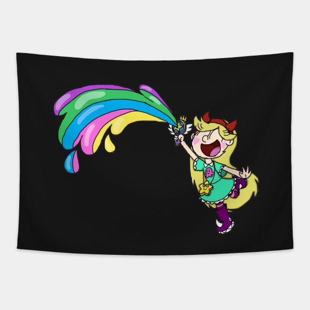 star butterfly Tapestry by RainbowRat3