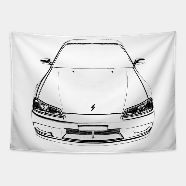 silvia s15 Tapestry by HorizonNew