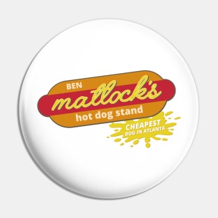 Ben Matlock's Hot Dog Stand Pin