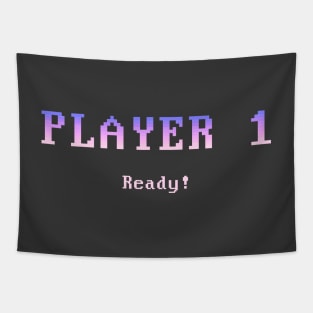 Player 1 (pastel) Tapestry