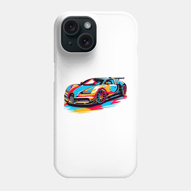 Bugatti Veyron Phone Case by Vehicles-Art