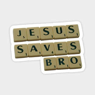 Jesus Save Bro Magnet