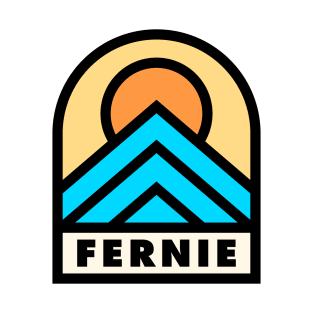 Fernie BC Retro Badge T-Shirt