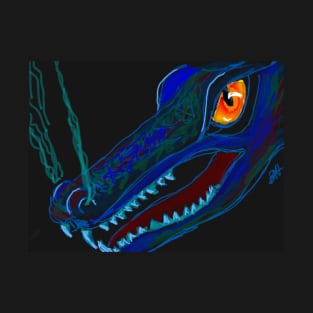 Blue Fiery Dragon! T-Shirt