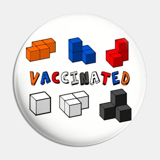 Vaccinated Pin