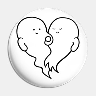 Ghost Love Pin