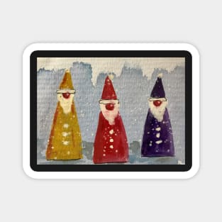 Christmas Gnomes Magnet