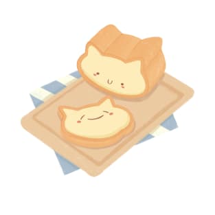 Neko Cat Toast T-Shirt