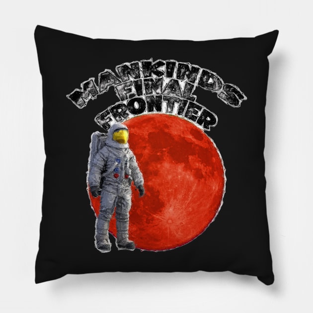 Mankinds Final Frontier - Space Pillow by Custom Autos