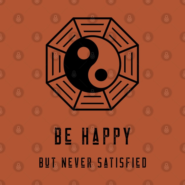 Be Happy, But Never Satisfied by Inspire & Motivate